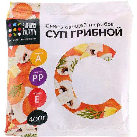 Смесь овощей и грибов «Суп грибной» 400 г
