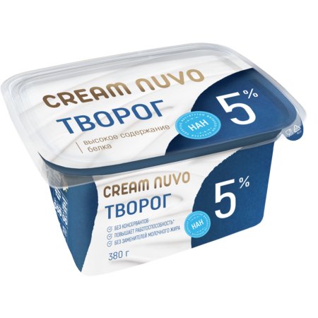 Творог «Cream Nuvo» 5%, 380 г