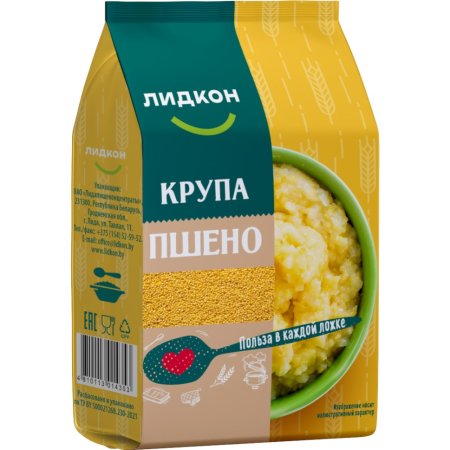 Пшено «Лидкон» шлифованное, 1 сорт, 700 г