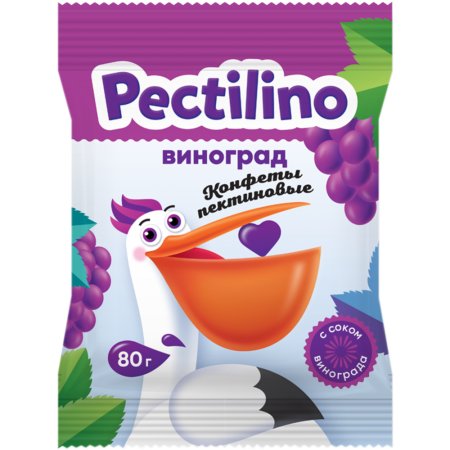 Конфеты «Pectilino» с соком вонограда, 80 г