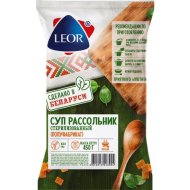 Суп «Leor» рассольник, стерилизованный, полуфабрикат, 450 г