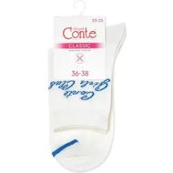 Носки женские «Conte Elegant» р.23-25, молочный