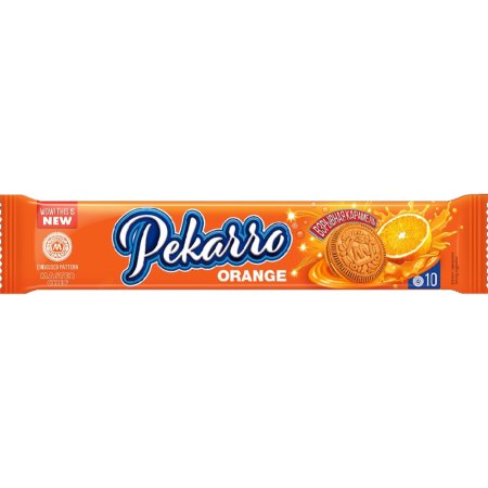 Печенье «Pekarro orange» апельсиновая начинка и карамель, 95 г