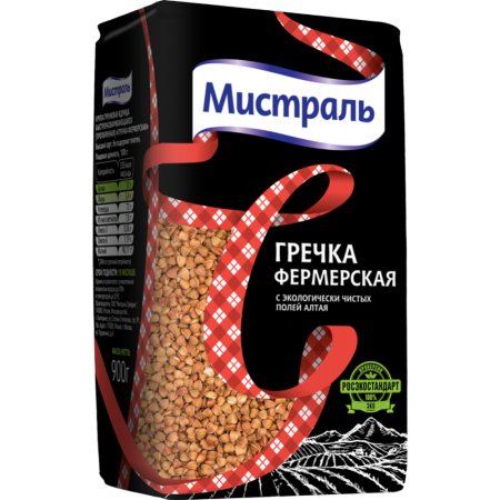 Крупа гречневая «Мистраль» фермерская, 900 г