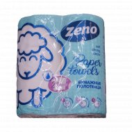 Полотенца бумажные«ZENO»(2сл,бел)2рул