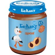 Пюре «Беллакт» из персиков, 100 г.