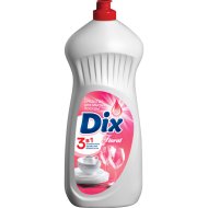 Cредство для мытья посуды «Dix» floral, 1 л