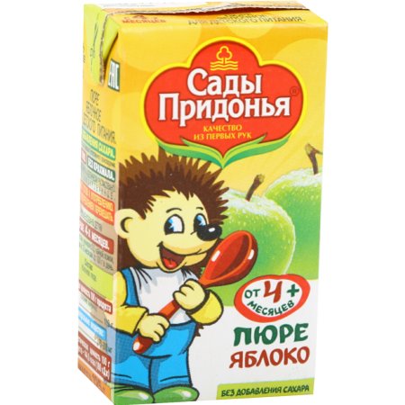 Пюре яблочное «Сады Придонья» 125 г.