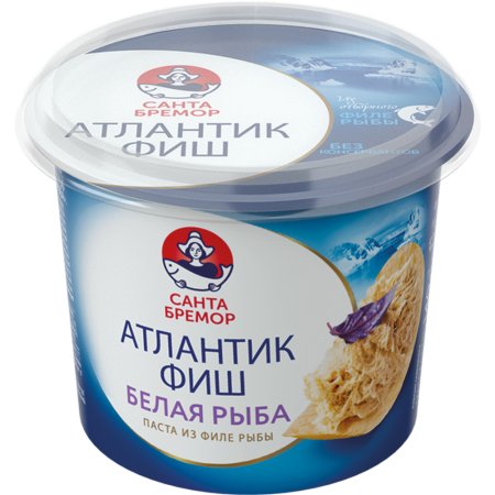 Паста из филе рыбы «Атлантик Фиш» белая рыба, 140 г.