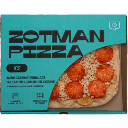 Пицца «Zotman Pizza» пепперони, 400 г