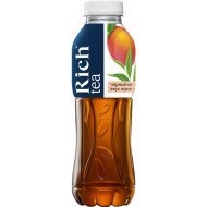 Напиток «Rich» черный чай, персик, негазированный, 0.5 л