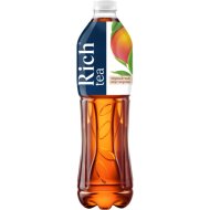 Напиток «Rich» черный чай, персик, негазированный, 1.5 л