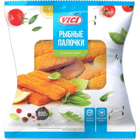 Рыбные палочки «Любо есть» в панировке 900 г.