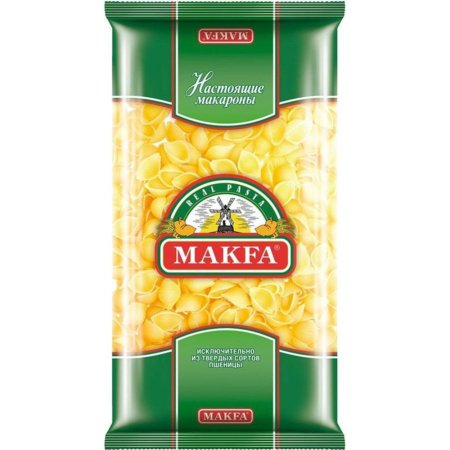 Изделия макаронные «Makfa» ракушки, 400 г.