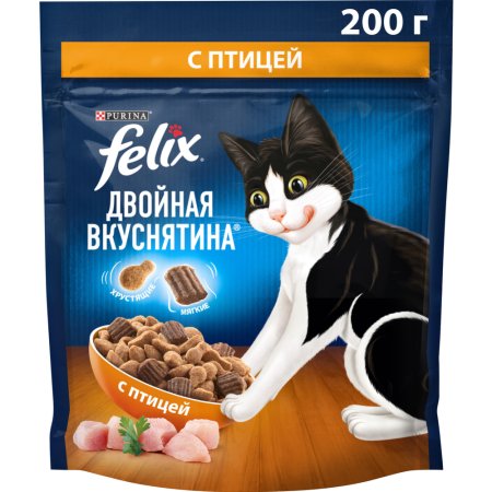Корм «FELIX» (птица) 200г