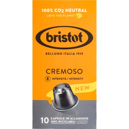 Кофе в капсулах «Bristot nes cremoso», 55 г