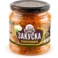 Закуски овощные «Семилукская трапеза» закуска охотника, 460 г