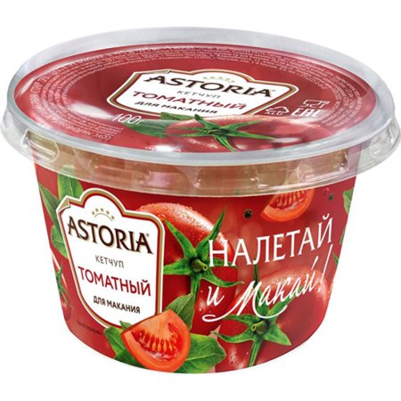Кетчуп «ASTORIA» (томат,д/макания) 100г