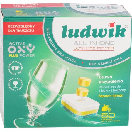 Таб.д/посуд.маш.«LUDWIC»all in one 50шт