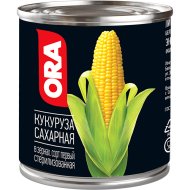 Кукуруза сах.«ORA»(в зернах стерил.)400г