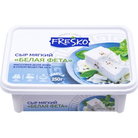 Сыр «FRESKO» (белая фета,40%) 250г