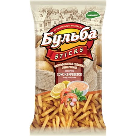 Соломка«БУЛЬБА STICKS»(соус из крев.)75г