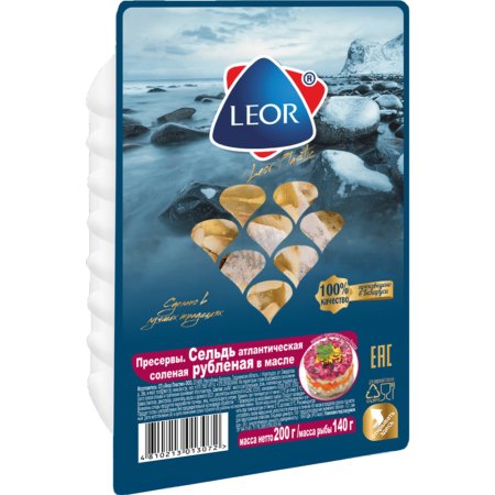 Сельдь атл. «LEOR» (сол,руб,в/м) 200г