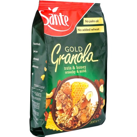 Хлопья «Granola Gold» с орехами и медом, 300 г.