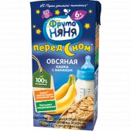 Кашка молочно-овсяная «ФрутоНяня» с бананом, 200 г.