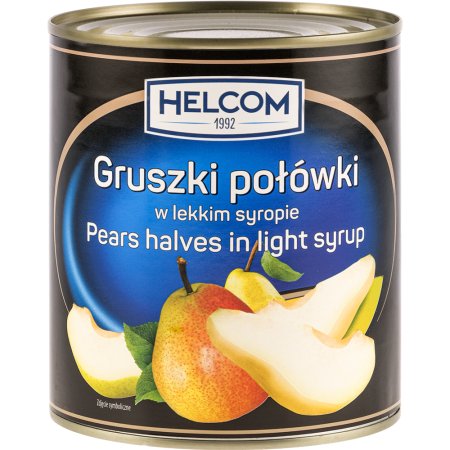 Груши в сиропе консервированные «Helcom», 820 г