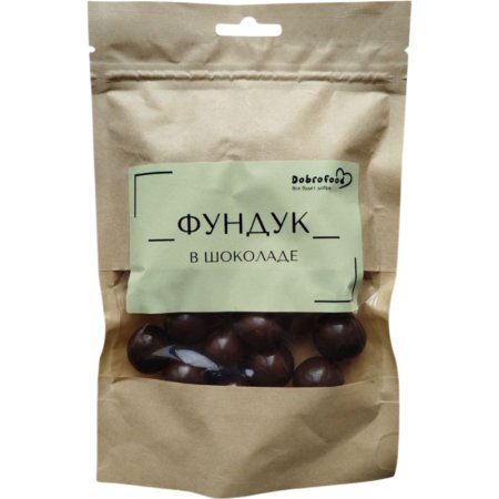 Фундук «Dobrofood» в шоколаде, 100 г