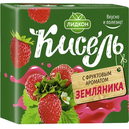 Кисель «Лидкон» земляника, 220 г.