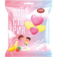 Зефир жевательный «Лавстория» клубника-банан, 100 г