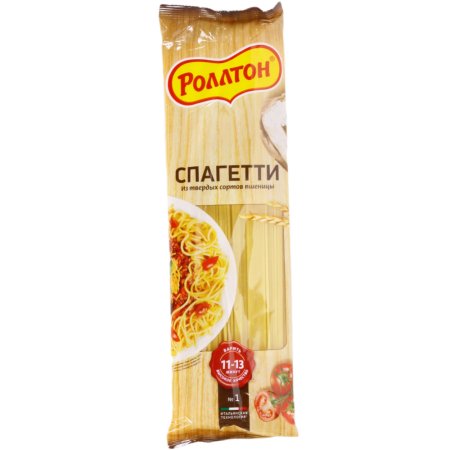 Макаронные изделия «Роллтон» спагетти, 400 г.