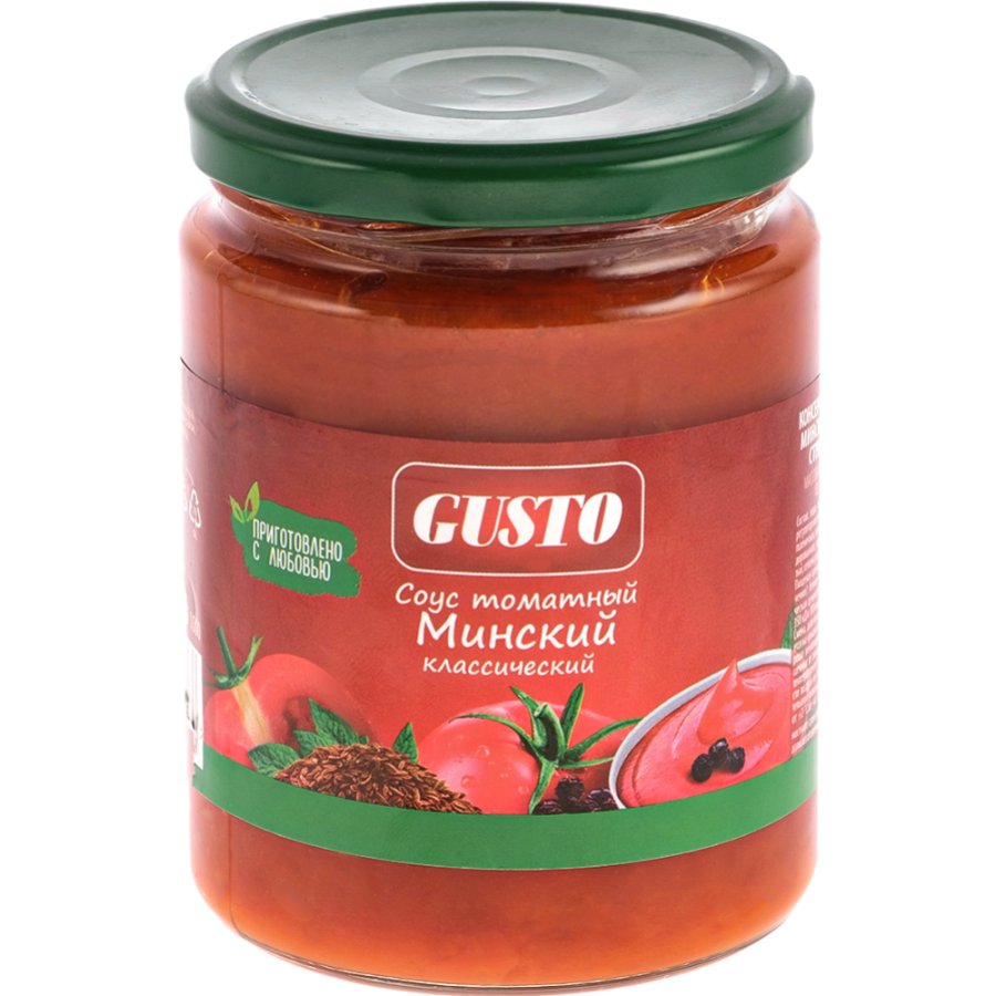 Соус томат.«GUSTO»(Минский клас.)450г - Каталог товаров