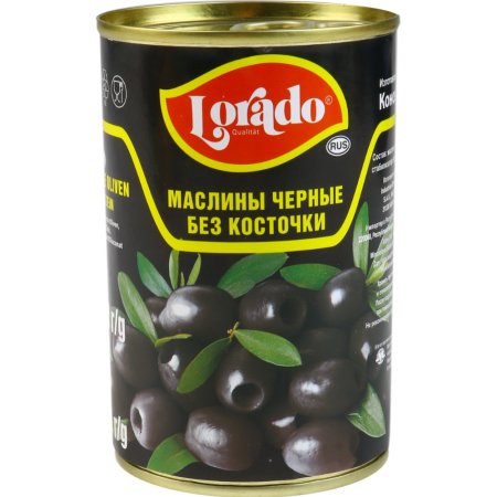 Маслины «Lorado» без косточки, 314 г