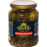 Огурцы маринованные «Mikado» 720 г.