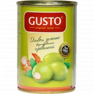 Оливки зеленые «Gusto» фаршированные креветкой, 280 г