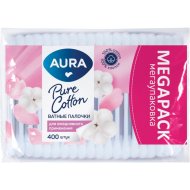 Палочки ватные «Aura», 400 шт