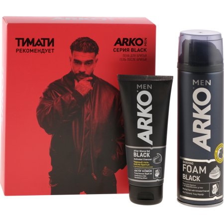 Набор«ARKO»(пен.д/бр200мл+гел.п/бр100мл)