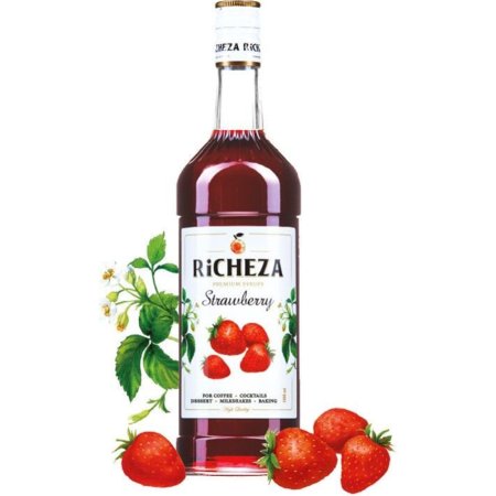 Сироп «RICHEZA» (клубника,ст/б) 1л