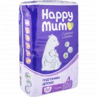 Подгузники для детей «Happy mum» размер 4, 7-18 кг, 50 шт