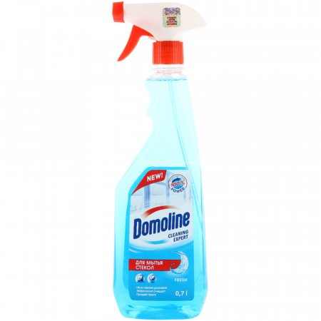 Средство для мытья стекол «Domoline cleaning expert» fresh, 700 мл.