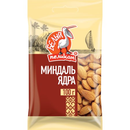 Миндаль ядра 100 г.