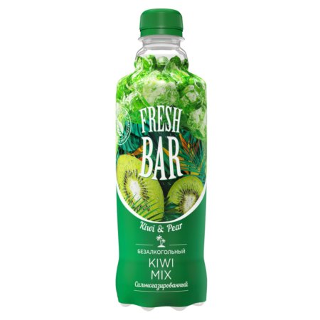 Напиток газированный «Fresh Bar» Kiwi Mix, 0.48 л