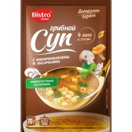 Суп грибной «Домашнее Первое» с шампиньонами и лисичками, 70 г