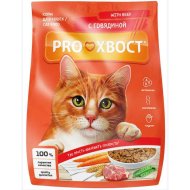 Корм для кошек «PROхвост» с говядиной, 350 г