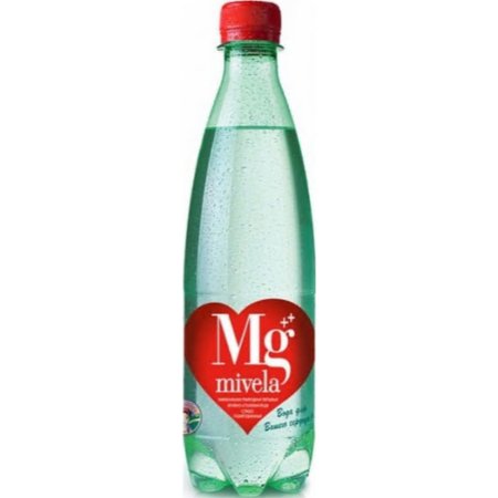 Вода минеральная «Mivela Mg++» негазированная, 0.5 л