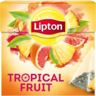 Чай чёрный «Lipton» тропические фрукты, 20 пакетиков.