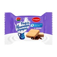 Вафли «Молочный сюрприз» с какао, 40 г
